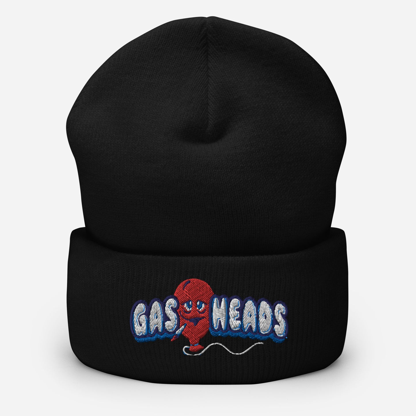 Gasheads Cuffed Beanie (Black)